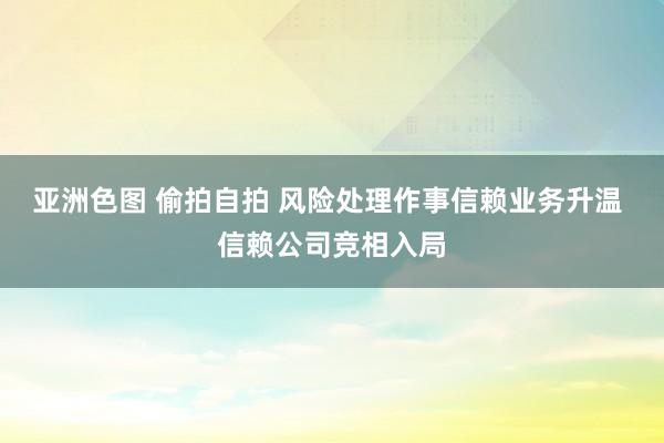 亚洲色图 偷拍自拍 风险处理作事信赖业务升温 信赖公司竞相入局