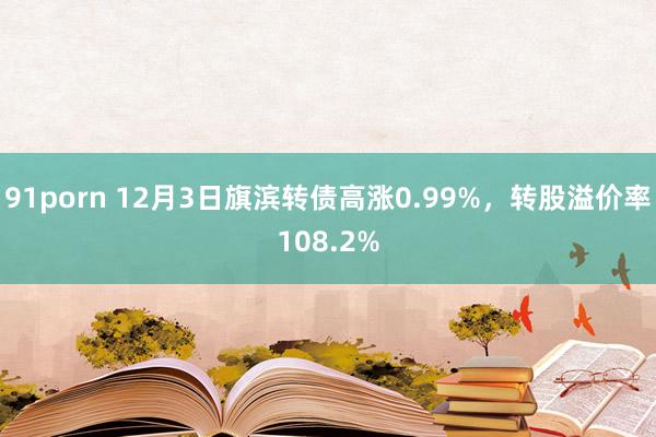 91porn 12月3日旗滨转债高涨0.99%，转股溢价率108.2%